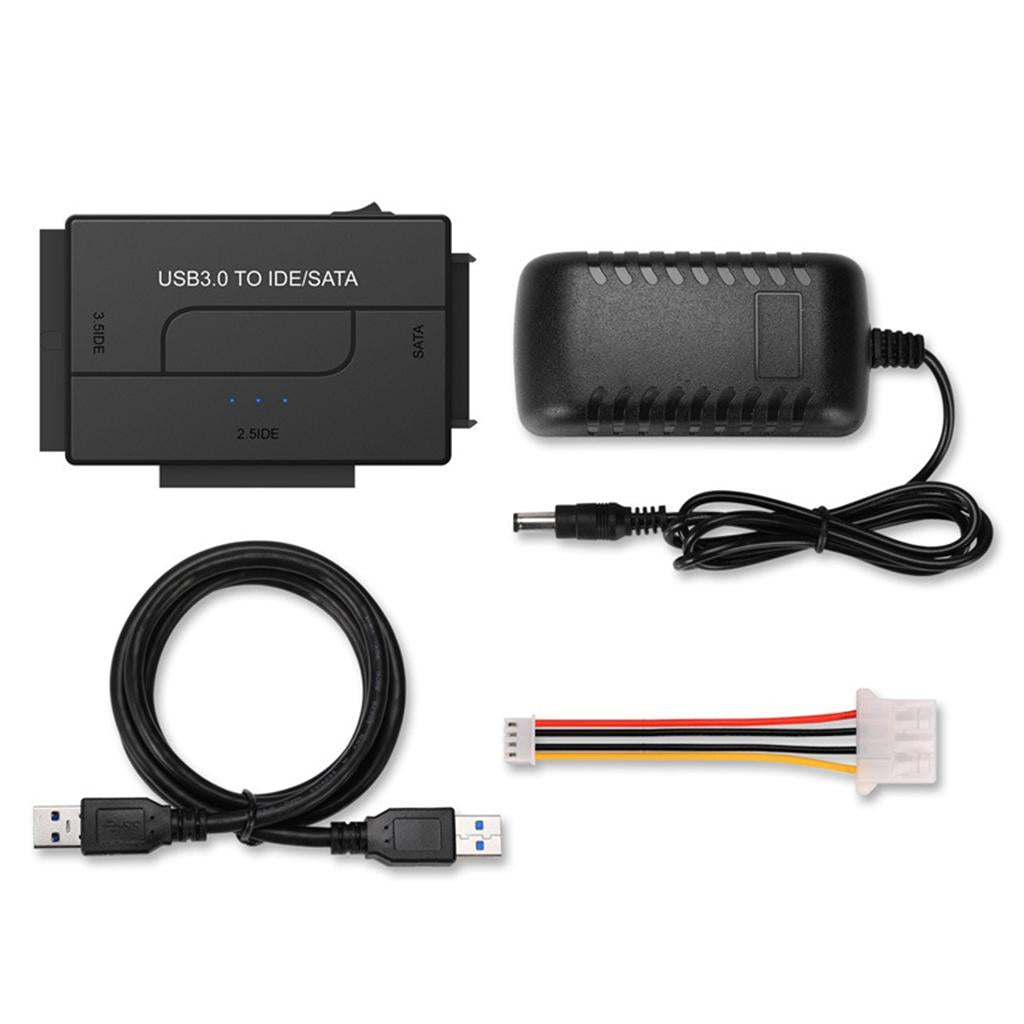 3-In-1 SATA/IDE to USB 3.0 Adapter Set Fits for 2.5"/3.5" Inch IDE and SATA