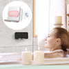 Shower Wall Phone Holder Hands Free Bathroom Kitchen Office Glass Mirrors pink silver back