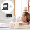 Shower Wall Phone Holder Hands Free Bathroom Kitchen Office Glass Mirrors gray black back