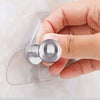 Shower Wall Phone Holder Hands Free Bathroom Kitchen Office Glass Mirrors gray black back