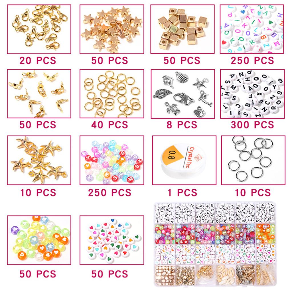 5848 Pcs 6mm Clay Heishi Beads Flat Round Polymer Clay Beads Jewelry Marking