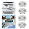 2L Cats and Dogs Feed Water Pet Feeder Dry Food Dispenser 4pcs Filters Only