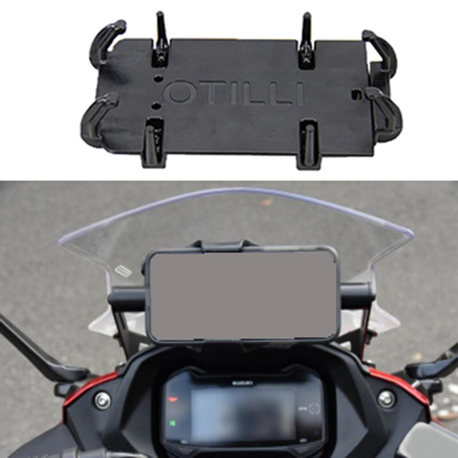 Motorcycle Phone GPS Navigation Mount Holder Bracket Accessories Durable