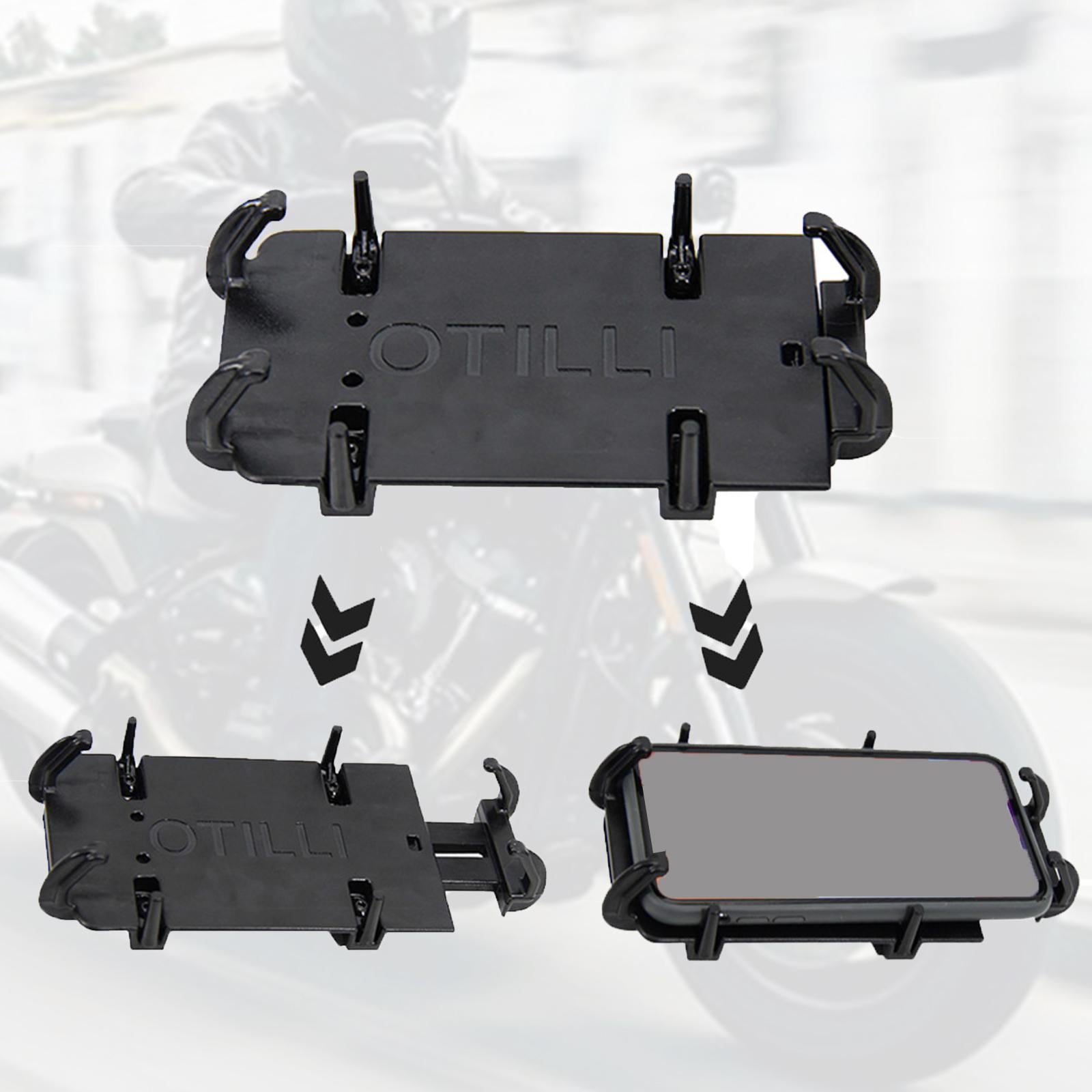 Motorcycle Phone GPS Navigation Mount Holder Bracket Accessories Durable