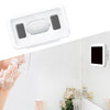 Waterproof Wall Mount Shower Phone Holder Bathroom Phone Storage Case White