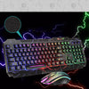 LED Gaming Keyboard and Mouse Combo RGB Hot Key Bottons Ergonomic USB for PC