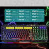 LED Gaming Keyboard and Mouse Combo RGB Hot Key Bottons Ergonomic USB for PC