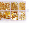 Jewelry Findings Kits DIY Earrings Adults Beading Repair Tools gold