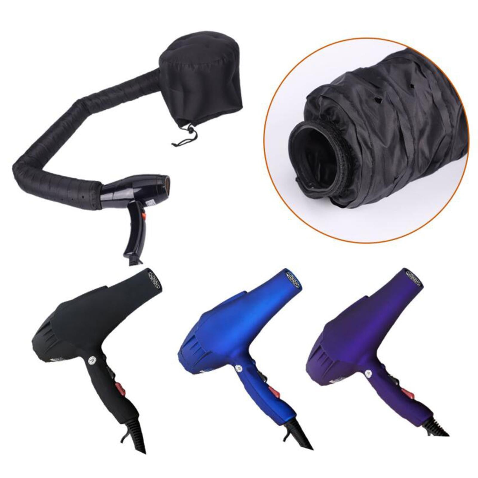 Portable Bonnet Hood Cover Hair Dryer Attachment Retractable Hose Purple