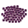 100Pcs 2022 Aluminium Dove Racing Pigeon Foot Rings Bands 8mm Purple