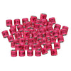 100Pcs 2022 Aluminium Bird Racing Pigeon Foot Rings Bands 8mm Pink