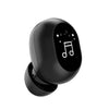 Mini In-Ear Wireless Earphone Headset Touch Control for Phones Hiking Black