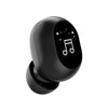 Mini In-Ear Wireless Earphone Headset Touch Control for Phones Hiking Black