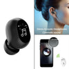 Mini In-Ear Wireless Earphone Headset Touch Control for Phones Hiking Black