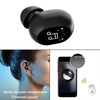 Mini In-Ear Wireless Earphone Headset Touch Control for Phones Hiking Black