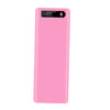 30000mAh 10x18650 Power Bank Dual USB for All USB Devices Pink