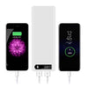 30000mAh 10x18650 Power Bank Dual USB for All USB Devices Pink