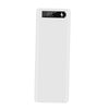 30000mAh 10x18650 Power Bank Dual USB for All USB Devices White