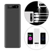 30000mAh 10x18650 Power Bank Dual USB for All USB Devices Black Quick Charge