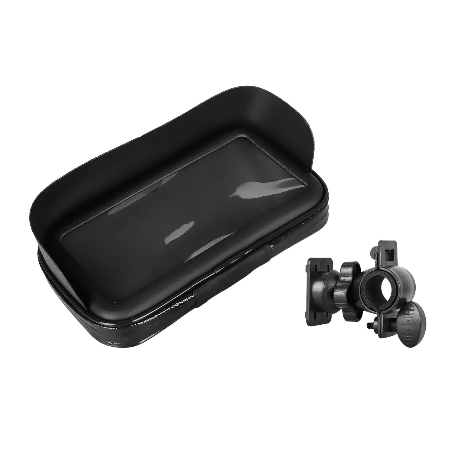 Waterproof Bicycle Cell Phone/GPS Holder Case Bag Mount For Handlebar Black Normal