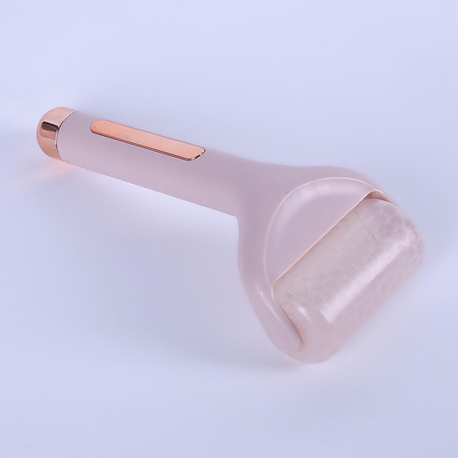 Ice Roller Face Massager for Puffiness Dark Circles Muscle Soreness Pink