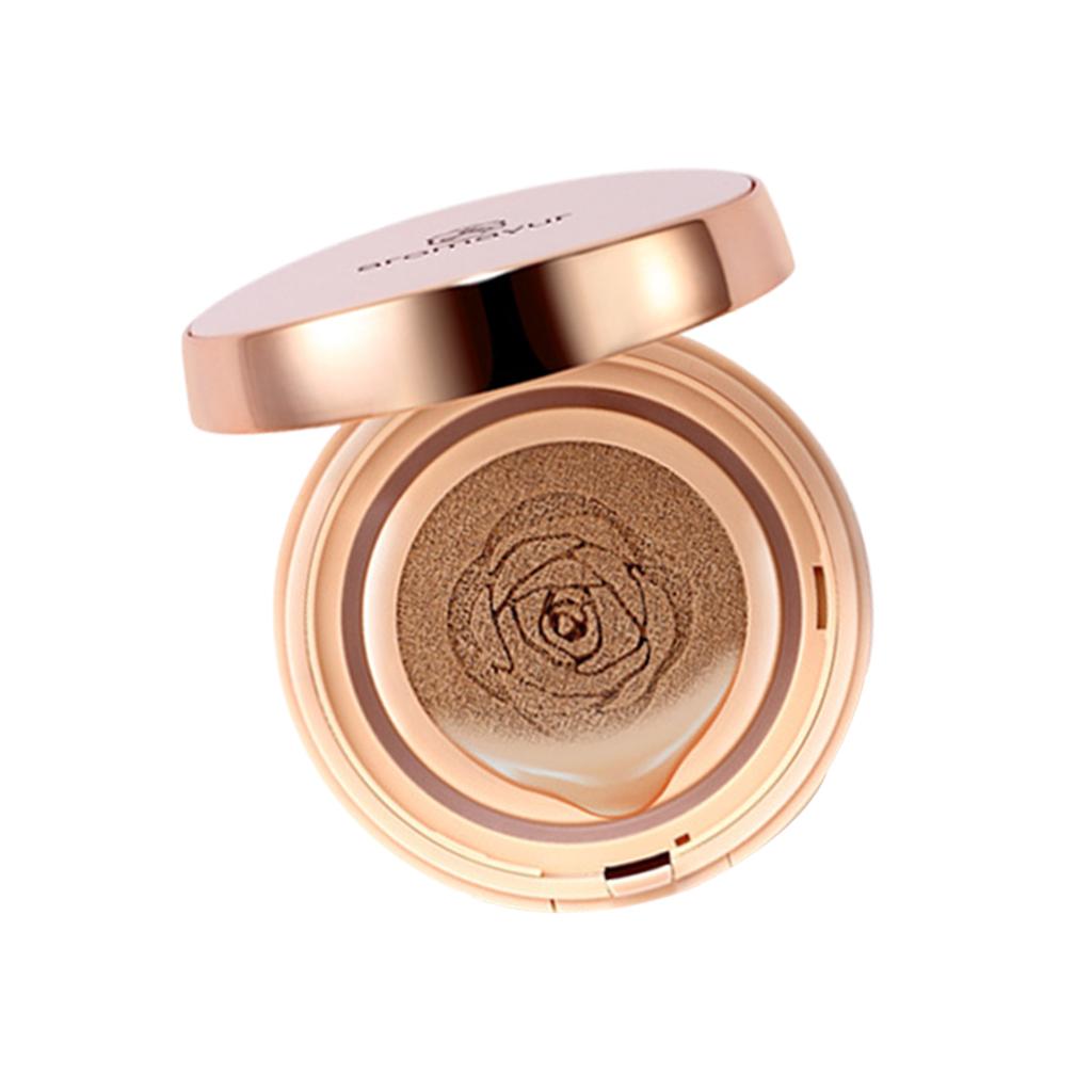 Air Cushion BB Cream Foundation Makeup Matte Concealer Brightening Round Natural