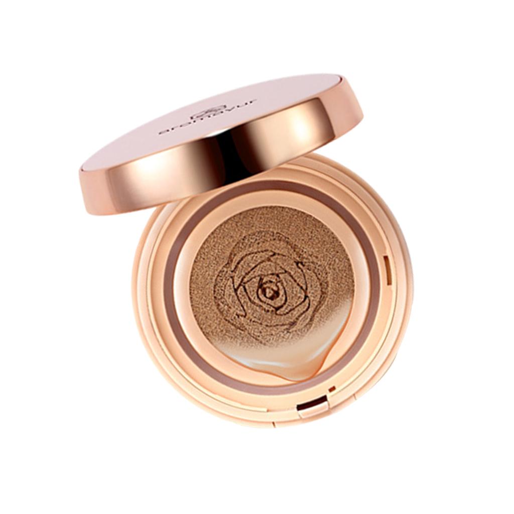 Air Cushion BB Cream Foundation Makeup Matte Concealer Brightening Round Natural