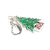 USB 2.0 Flash Drive U Disk Crystal Christmas Green Tree with Keychain 256M