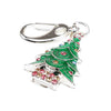 USB 2.0 Flash Drive U Disk Crystal Christmas Green Tree with Keychain 256M