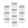 10pcs Empty Cosmetic Pots Lip Balm Container Jar Aluminum Cap Tins  40ml