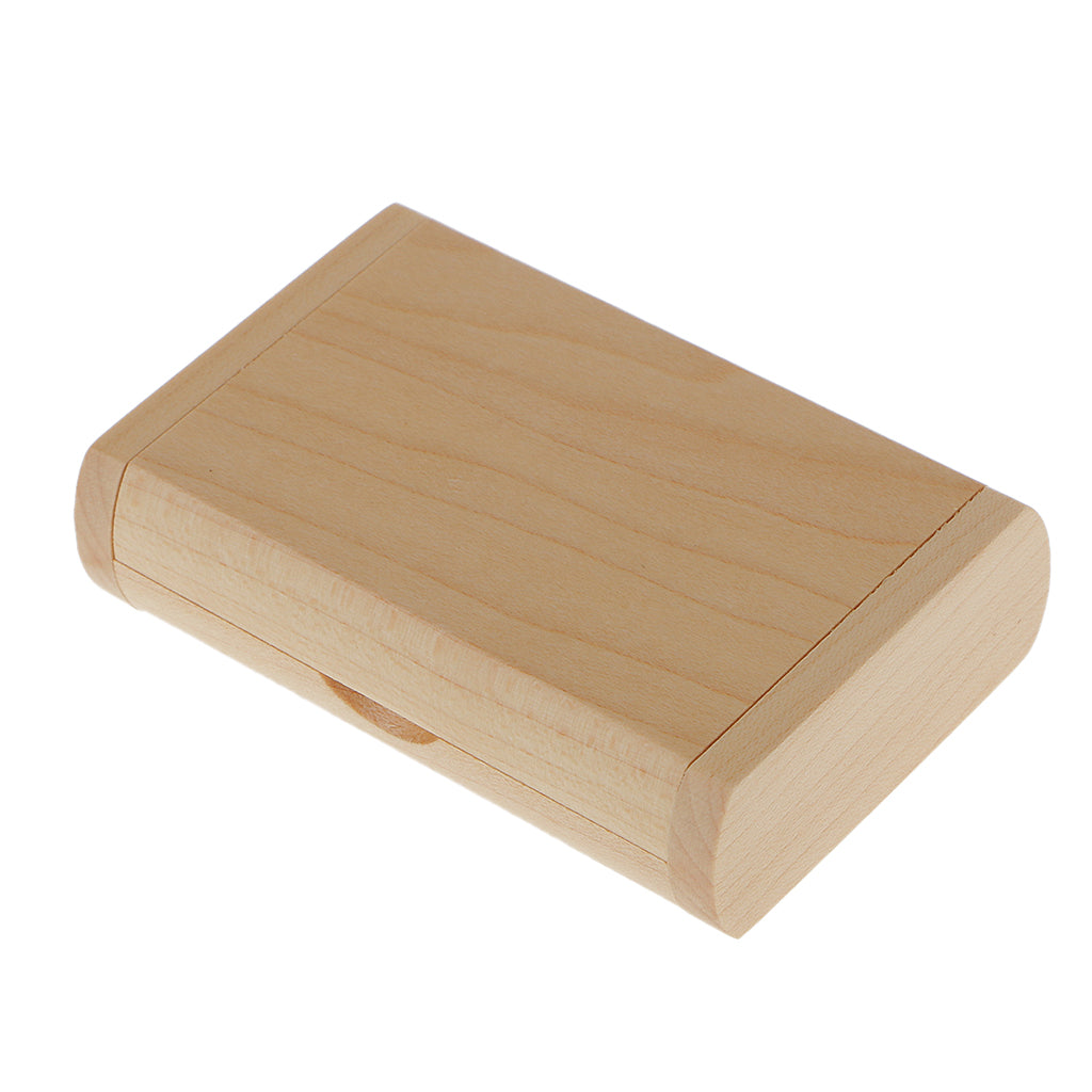 4GB Maple Wood Oval USB2.0 Memory Stick Flash Drive with Wooden Box