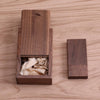 16GB Walnut Wood USB 2.0 Memory Stick Flash Drive with Wooden Box