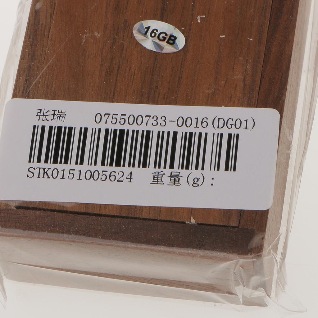 16GB Walnut Wood USB 2.0 Memory Stick Flash Drive with Wooden Box