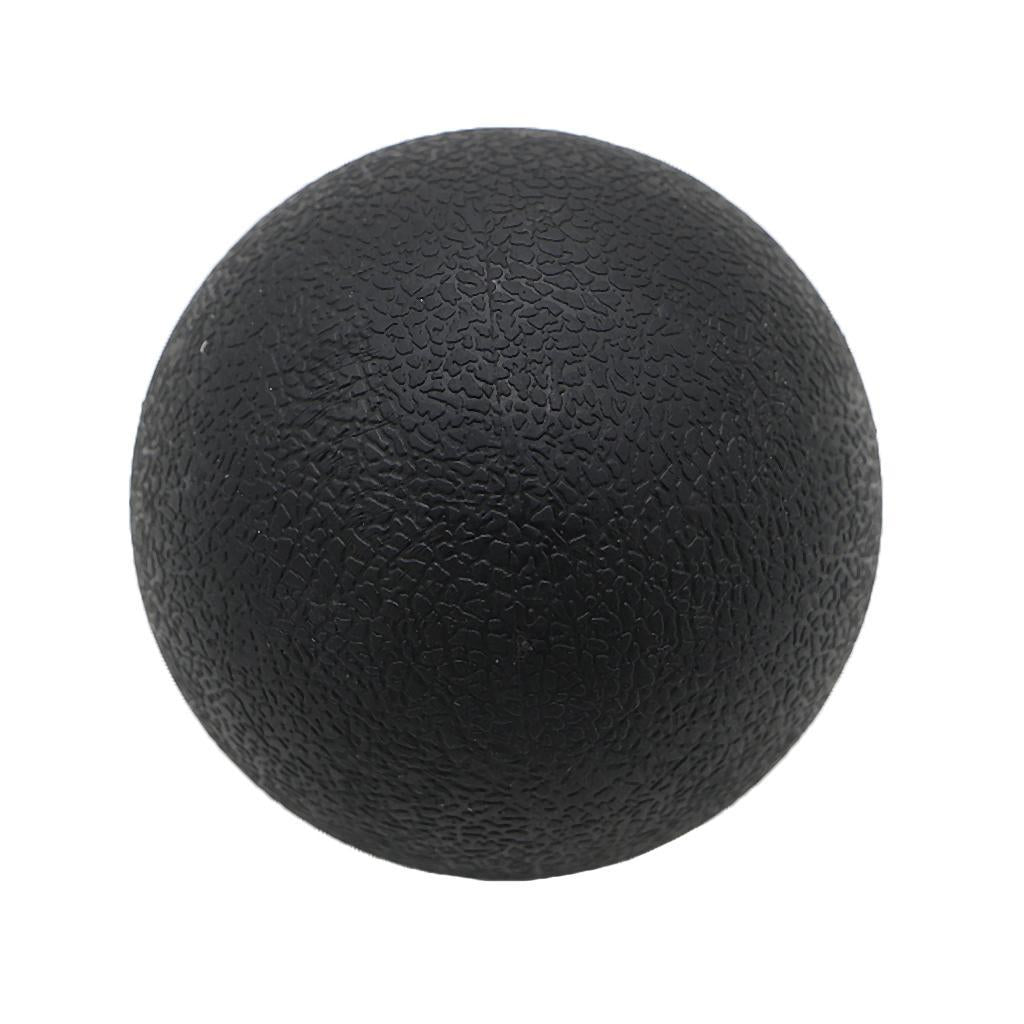 Deep Tissue Lacrosse Myofascial Massage Ball for Back Neck Black Purple