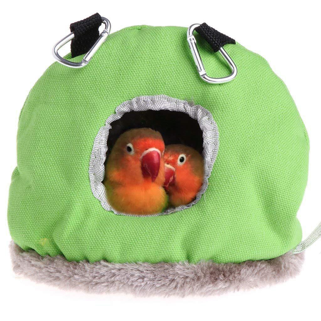 Bird Parrot Lovebird Eclectus Macaw Cage Hanging Cozy Hammock Bed M