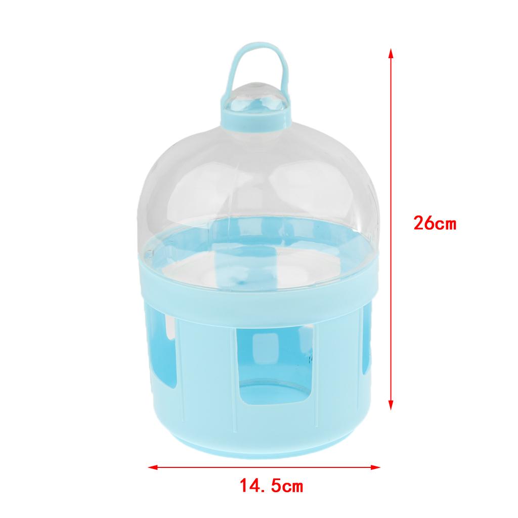 Plastic Drinker With Handle For Pigeon Birds Water Dispenser Accessorries 2L