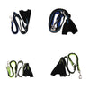 Flexible Hands-Free Running Training Leash with Reflective Stitching Blue S