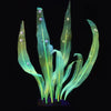 Aquarium Decorations Fish Tank Artificial Fluorescent Kelp Non-toxic Green