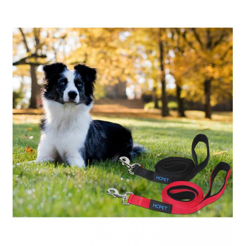 Dog hauling cable Pet walking tool Adjustable Traction Belt Red