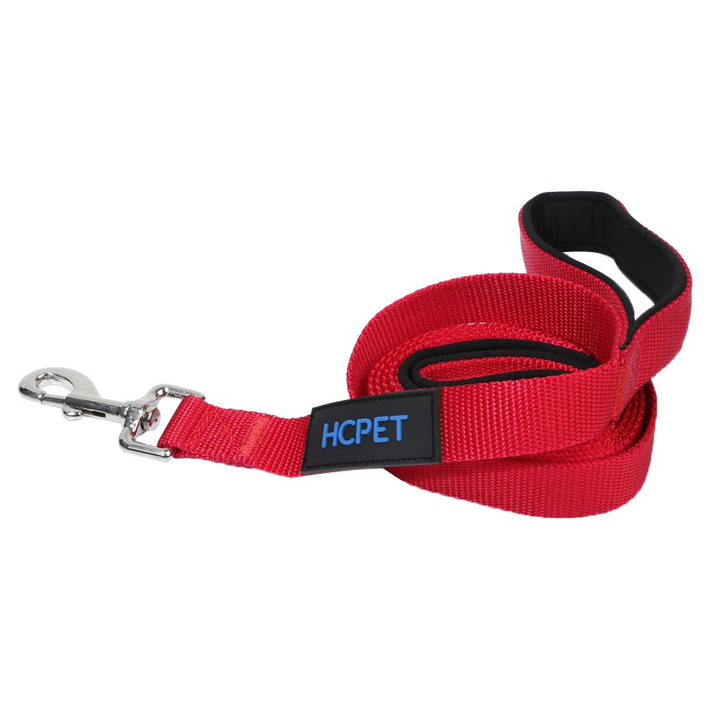 Dog hauling cable Pet walking tool Adjustable Traction Belt Red