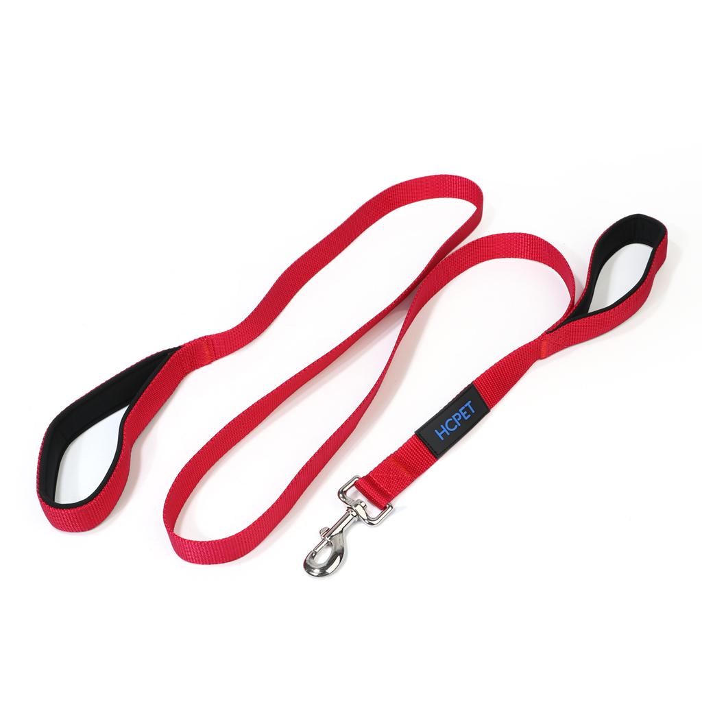 Dog hauling cable Pet walking tool Adjustable Traction Belt Red