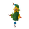 Bird Hanging Chew Toy Parrot Chewing Toy with a Bell Teeth Care Supplies ##2