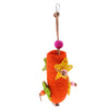 Bird Hanging Chew Toy Parrot Chewing Toy with a Bell Teeth Care Supplies ##2