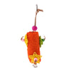 Bird Hanging Chew Toy Parrot Chewing Toy with a Bell Teeth Care Supplies ##2