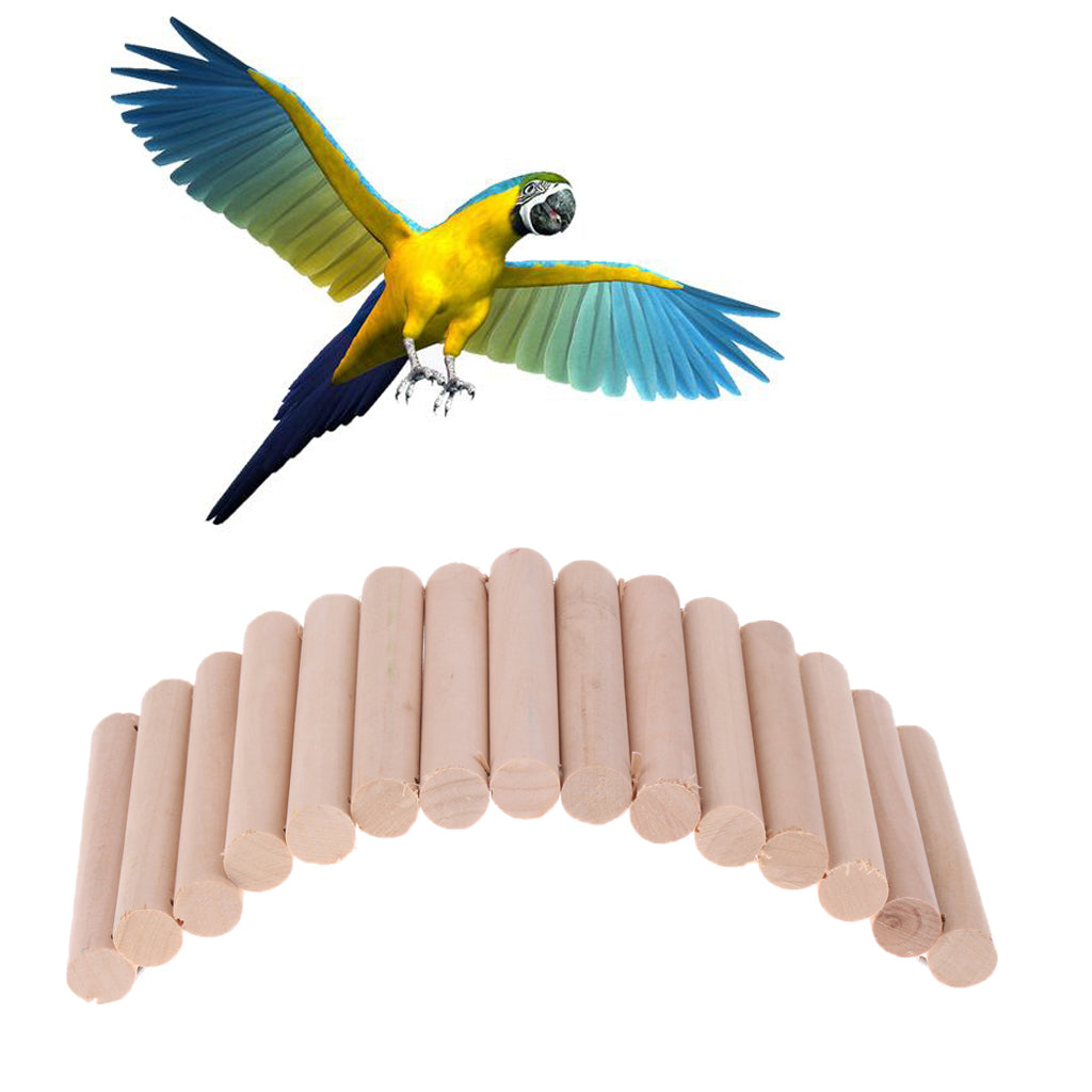 Pet Supplies Bird Parrot Chew Toys Swing Stand Perch Cage Hanging Toys #16