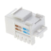 10pcs RJ45 CAT6 Keystone Jack Module Network Connector Enternet Module White