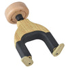 Guitar Hanger Guitar Wall Hook Holder Safe Lock for Guitar Wood Color