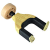 Guitar Hanger Guitar Wall Hook Holder Safe Lock for Guitar Wood Color