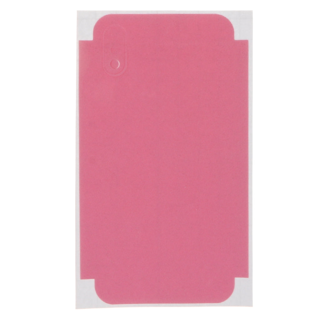 Mobile Phone Back Soft Plush Film Sticker for iPhone Pink iPhone XR