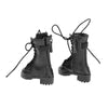Load image into Gallery viewer, Handmade 1/6 Scale Zipper Leather Boots for 12&quot; Figure Body Model Fashion black
